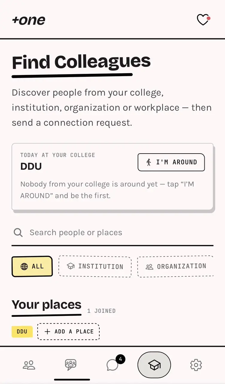Plus One 24-hour status stories feature with custom audience privacy settings